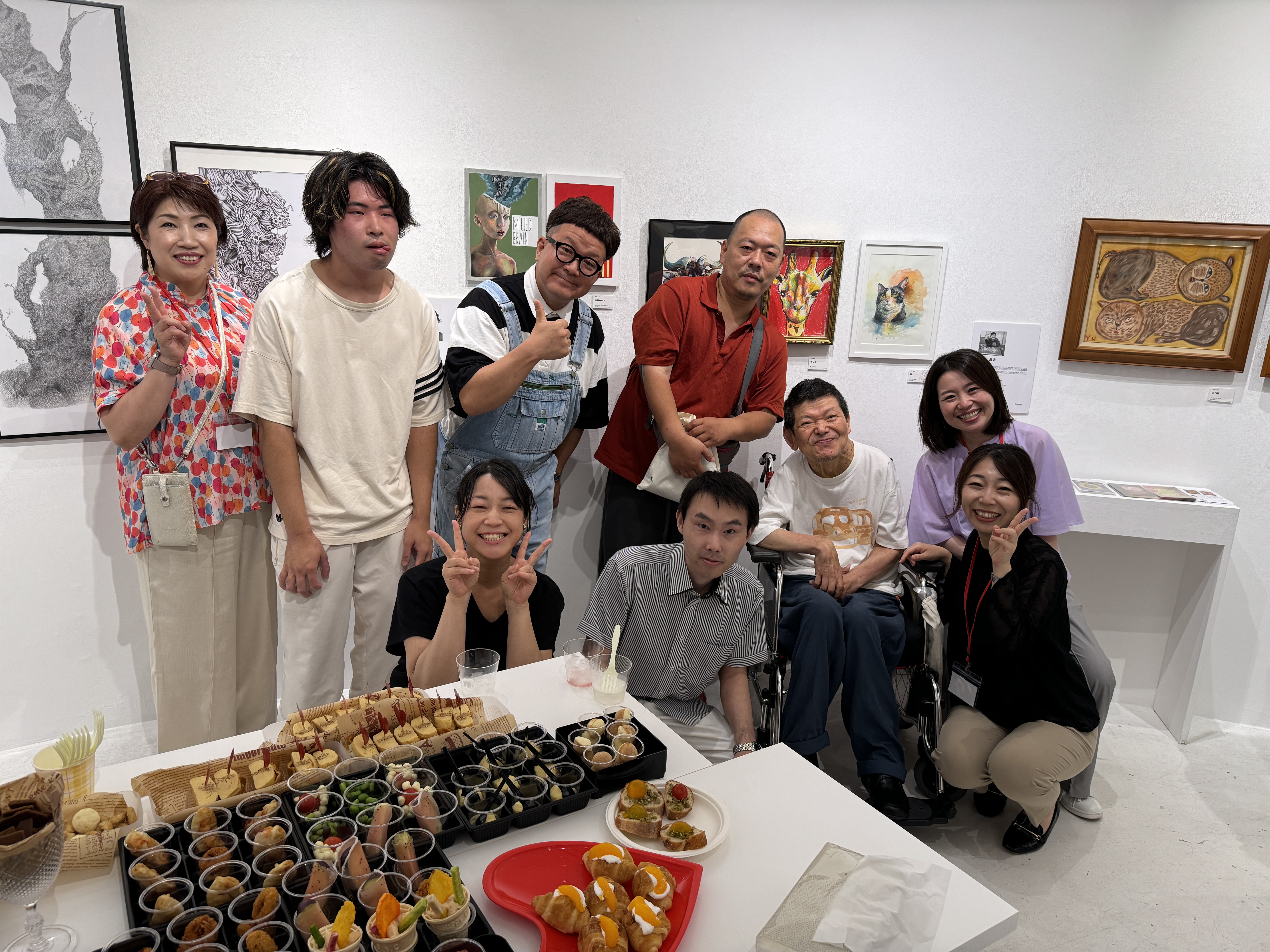 Abeille’s アーティスト合同展 「Gateway vol.2 -世界へ羽ばたくアーティストたちの入口-」写真1